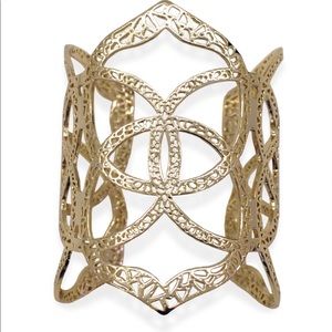 Kendra Scott Roni Gold Adjustable Cuff